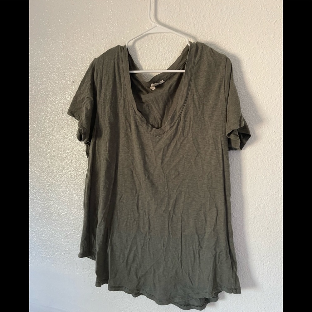 Army Green Womens Top
